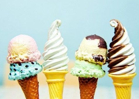 夏天吃冰淇淋雪糕发朋友圈说说文案