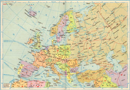 欧洲地图高清可放大 信息阅读欣赏 信息村 K0w0m Com