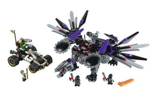 乐高LEGO乐高70725幻影忍者系列2014款忍者机器人机甲巨龙