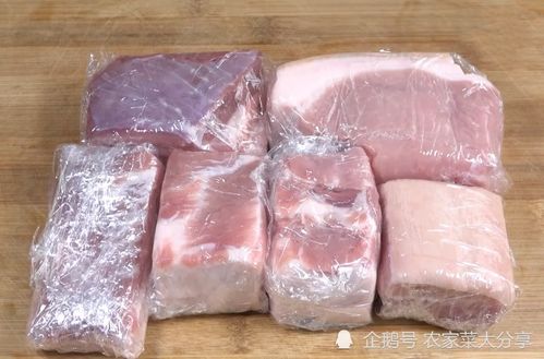 新鲜猪肉,不要直接放冰箱冷冻,多加一步,储存半年都不变质