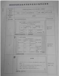 毕业论文回访单