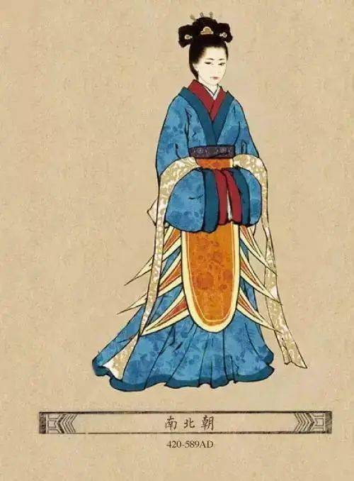 国画素材 中国女人服装 