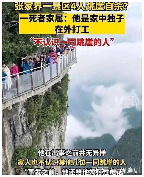 张家界跳崖事件背后的诡异 自杀游戏,还是教唆引导