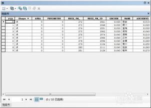 ArcGIS如何将属性表中的数字代码改为汉字代码