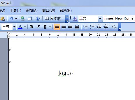 公式编辑器5.2中的公式上下标在Word2003中显示字体发虚 看不清该怎么办 