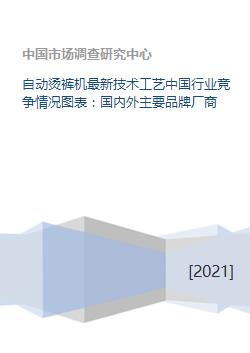 自动烫裤机最新技术工艺中国行业竞争情况图表 国内外主要品牌厂商 