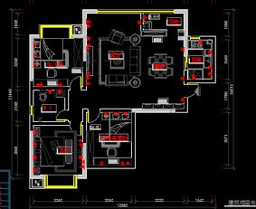 住宅装修施工图纸免费下载 建筑装修图 