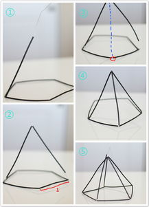 用吸管怎么做三角形框(用吸管做三角塔的照片)