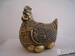 铜 金蛋福鸡