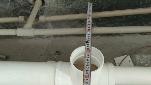 卫生间排水管安装尺寸,供参考 