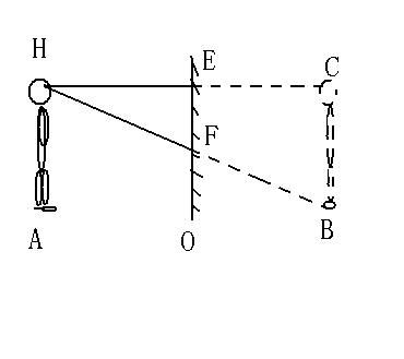 初二物理为什么要想在平面镜中看到全身的像平面镜的高度一定超过物的一半 