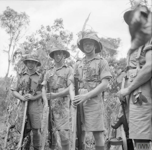 二战老照片 1941年马来西亚的英国士兵