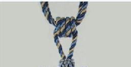 窗帘挂钩上的绑绳怎么打结 