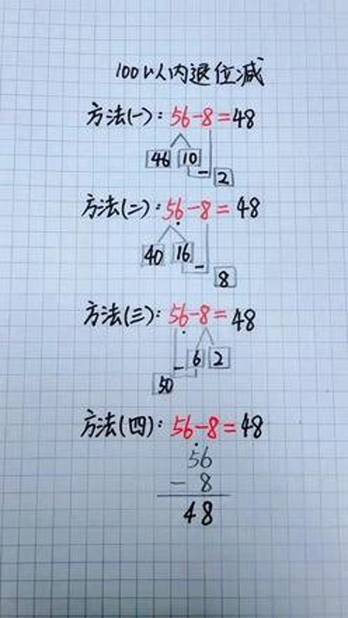 一年级下册数学 退位减法 小彤老师教数学 