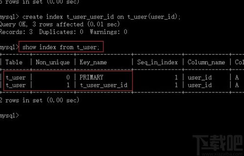 mysql如何创建索引 mysql创建索引的操作方法 