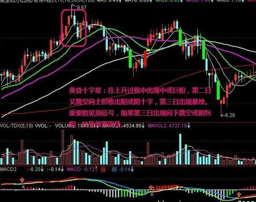 股票红色上下十字和蓝色上下影十字的意思