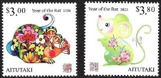 外国也有鼠年邮票,60种鼠年邮票大全