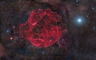 英皇家天文台摄影佳作展 M51旋涡星系如梦如幻 
