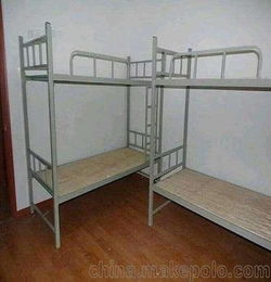 天津上下床铁架双层床上下铺 员工宿舍工地成人高低床