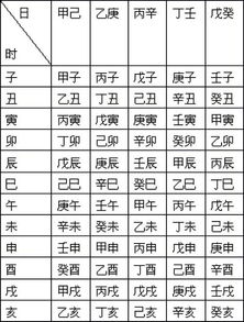 生辰八字和地支关系图(天干地支五行查询,天干地支五行对照表)