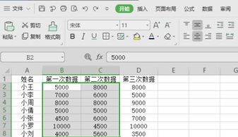 wps表格怎么选择一个单元格数据中的某几位数字作为另一单元格的数值 