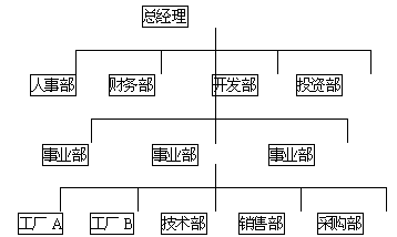 第三节 组织结构的类型 