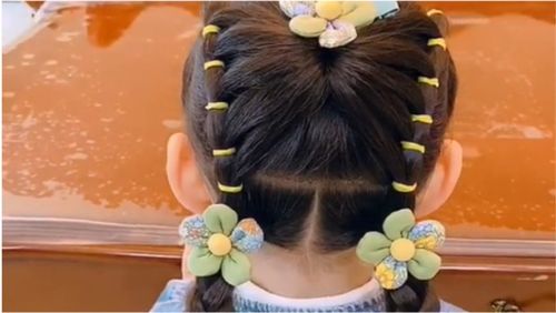 超漂亮简单的宝宝扎发,这样扎去幼儿园,成了班里的万人迷 