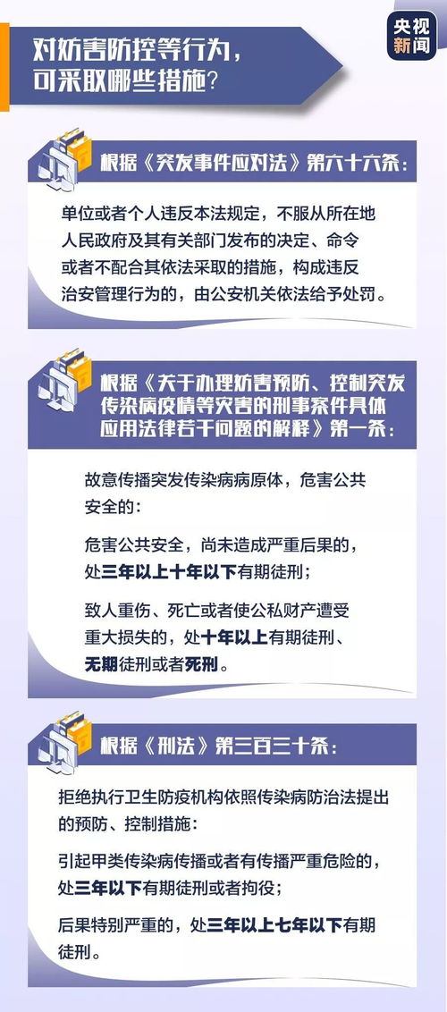 疫情防控个人有啥义务 拒绝隔离会怎样 法律规定