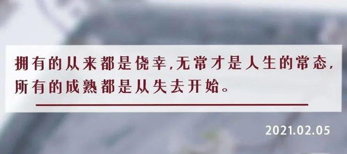 夜读丨所有的成熟,都是从失去开始的