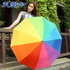 彩虹雨伞头发怎么弄好看(七彩伞的玩法)(彩虹雨伞的做法)