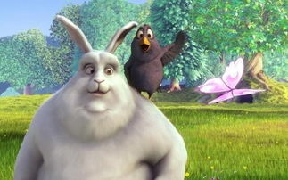 偶然看到一部3D动画片,有五颜六色的鸟,和一只白色的大兔子,好像是美国的 感觉 ,求问加什么名字 