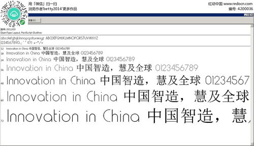 HarryThin英文系统安装字体otf素材免费下载 红动中国 
