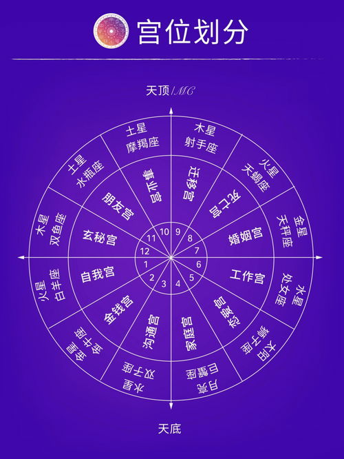 占星学习 十二宫位代表什么 3?? 