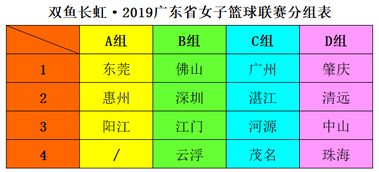 2019绽放 粤女篮D组阵容揭开面纱