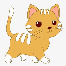 萌宠卡通小猫手绘插画图片素材 其他格式 下载 动漫人物大全 