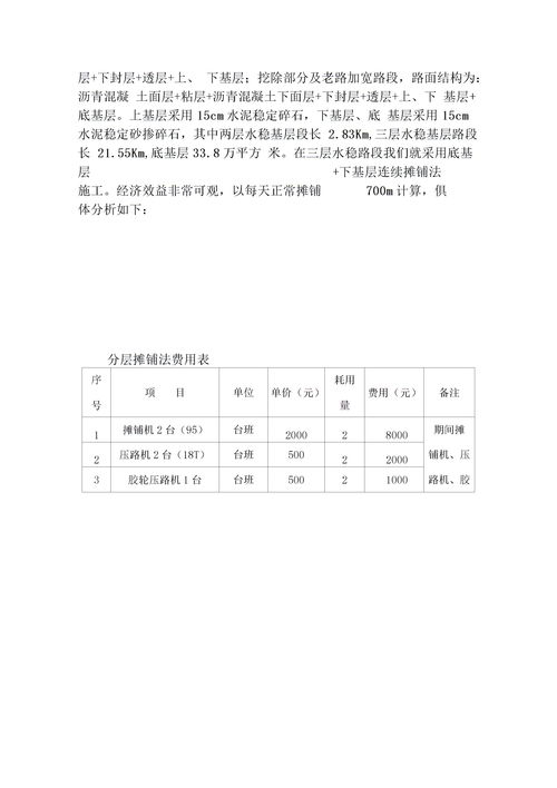 水稳两层连铺下载 Word模板 爱问共享资料 