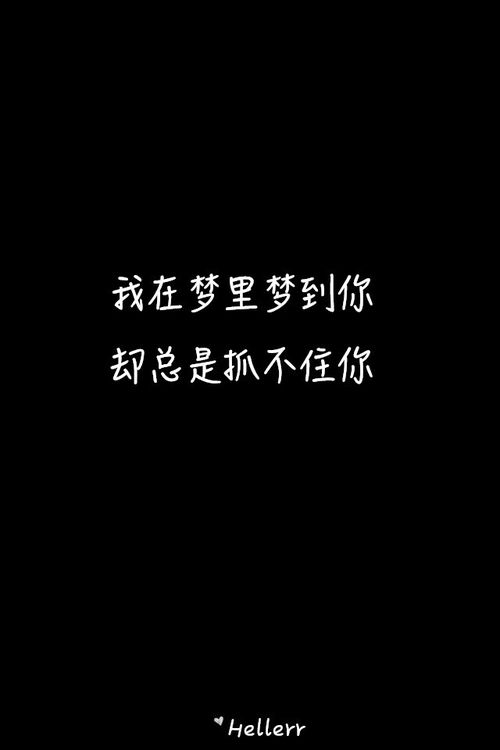 我在梦里梦到你却总是抓不住你