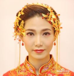 中式新娘发型教程 