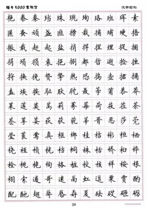 小学是练一手好字的最佳时期,快让孩子练字吧 附常用字帖 