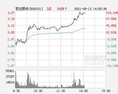 今天的宏达股份会涨停吗？