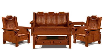 江西古典实木沙发