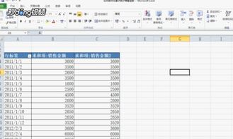Excel如何按月份累计统计销售金额 