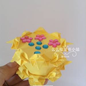 立体折纸生日蛋糕的折纸教程 最佳生日礼物 