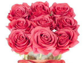 玫瑰花语之九朵玫瑰花代表长长久久 