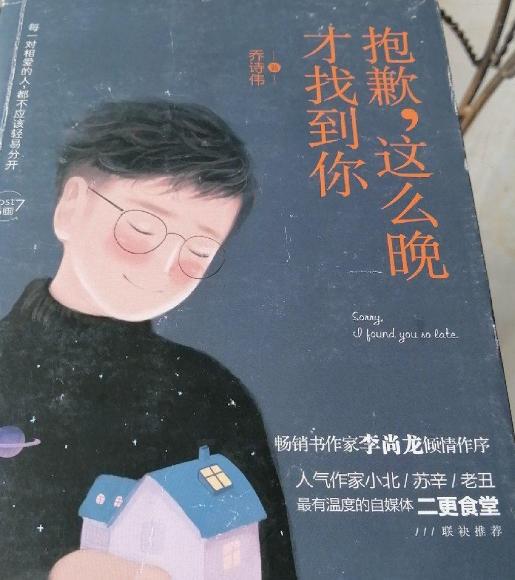 乔诗伟 抱歉,这么晚才找到你 一本关于爱情的书