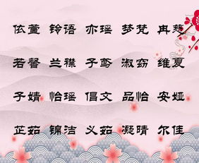 人见人爱的女孩名字大全,美丽的小公举取美好名字