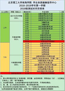 2018级大一学年测试及免测 缓测通知 五