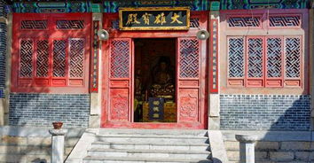 济南长清义净寺 山东省境内唯一一座以高僧名字命名的寺院