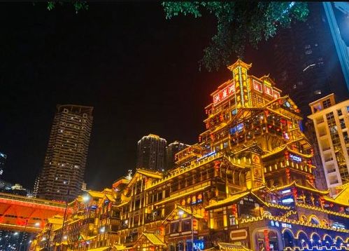 在重庆的旅游景区,夜景堪称一绝,你去过吗