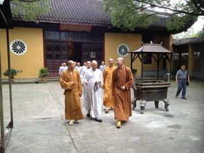 云居寺果坚法师参访无锡开原寺 